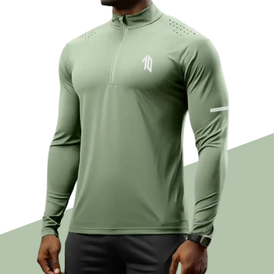 Quarter Zip Long Sleeve